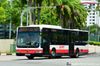 Thumbnail: SMB144D — A Mercedes-Benz O.530 Citaro single-deck bus serving commuters on service 187 under current bus operator SMRT Buses in May 2021.